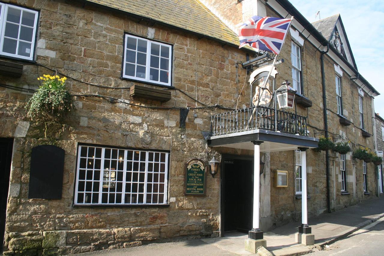 The Ilchester Arms Hotel Abbotsbury Exteriér fotografie